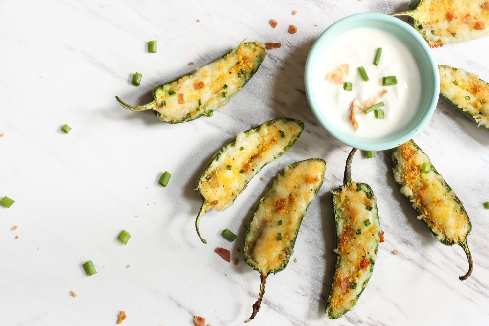 Grilled Stuffed Jalapeno Peppers 